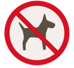 Hunde verboten