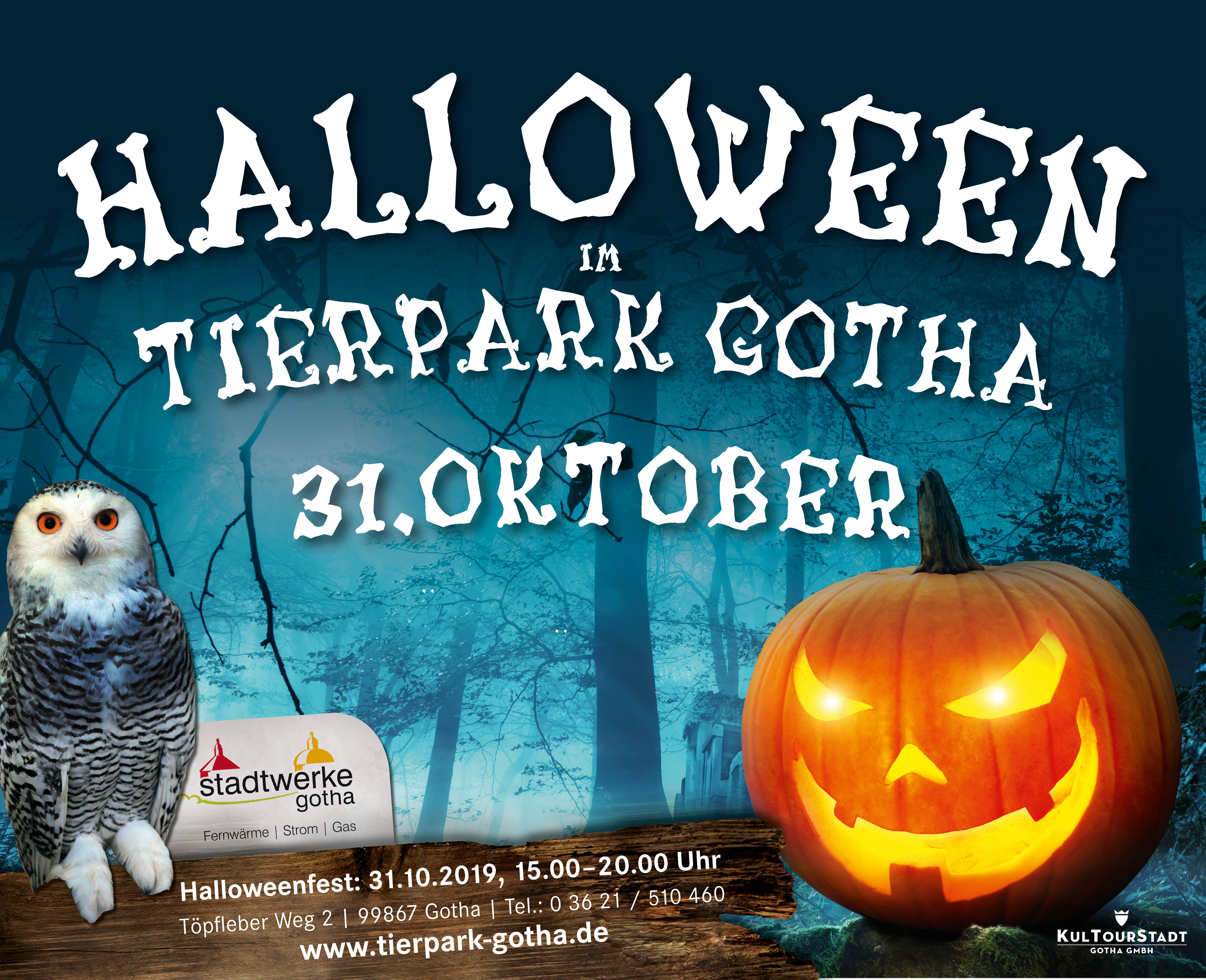 Halloweenfest im Tierpark Gotha